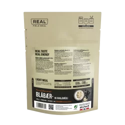 REAL Field Meal Vanillemüsli mit Blaubeeren dein Frühstück für das nächste Abenteuer