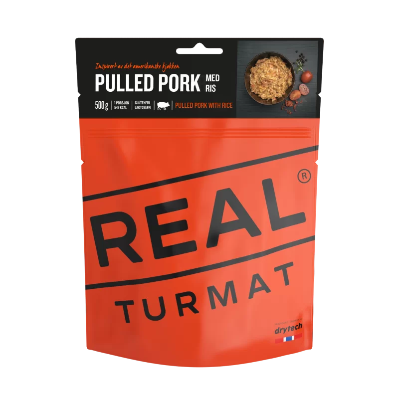 REAL Turmat Gezogenes Schweinefleisch mit Reis online bestellen