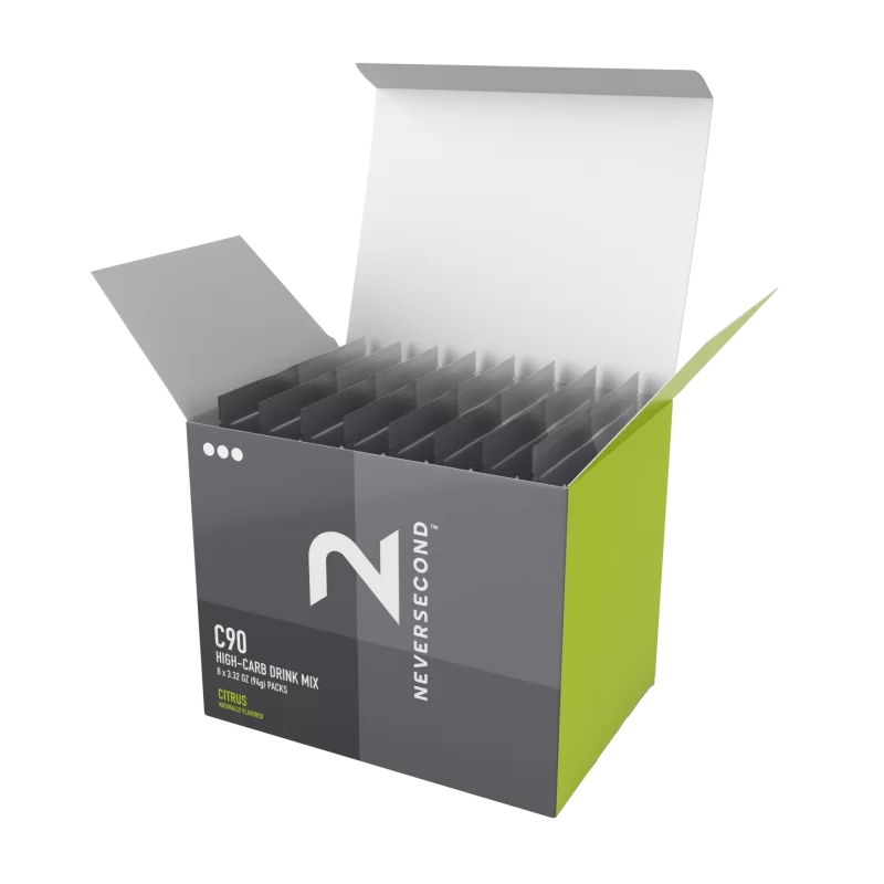 Neversecond High Carb Drink C90 High Carb Drink von Neversecond für Ausdauersportler mit einer 2:1-Mischung aus Maltodextrin und