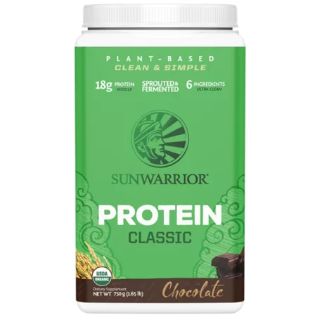 Sunwarrior Protein Classic Protein setzt auf die einfache Kraft von braunem Vollkornreis, inklusive Endosperm und Kleie Sunwarrior Protein Classic Protein setzt auf die einfache Kraft von braunem Vollkornreis, inklusive Endosperm und Kleie
