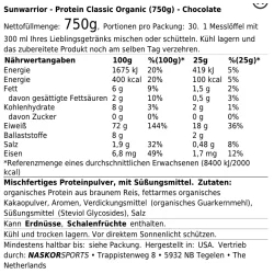 Sunwarrior Protein Classic Protein setzt auf die einfache Kraft von braunem Vollkornreis, inklusive Endosperm und Kleie