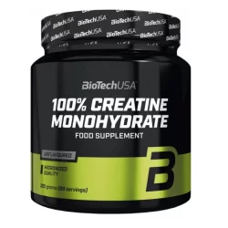 BioTech - 100% Creatine Monohydrate Micronized Für eine langfristige Steigerung der Trainingseinheiten