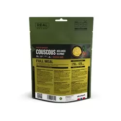 REAL Field Meal Couscous mit Linsen und Spinat Vegetarisch Real Mahlzeiten sind vakuumverpackte Notrationen oder leichte Mahlzei