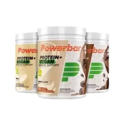 Powerbar Vegan Protein + immune Support veganes, leckeres Protein + Vegan Immune Support Pulver liefert dir pflanzliches Protein