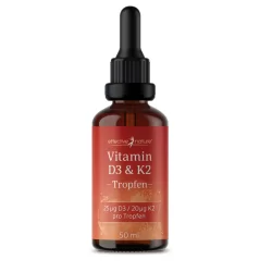 Effective Nature Vitamin D3 K2 Öl | Lieferung in 24 h