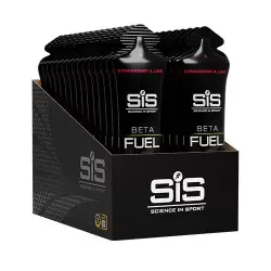 SIS Beta Fuel Dual Source Energie Gel wurde mit einem brandneuen 1:0,8 Verhältnis von 40 g Kohlenhydraten optimiert