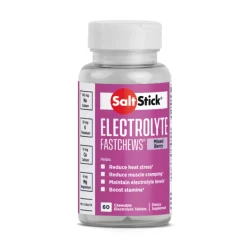 Saltstick Electrolyte Fast Chews um den Elektrolythaushalt während intensiver körperlicher Aktivitäten auszugleichen