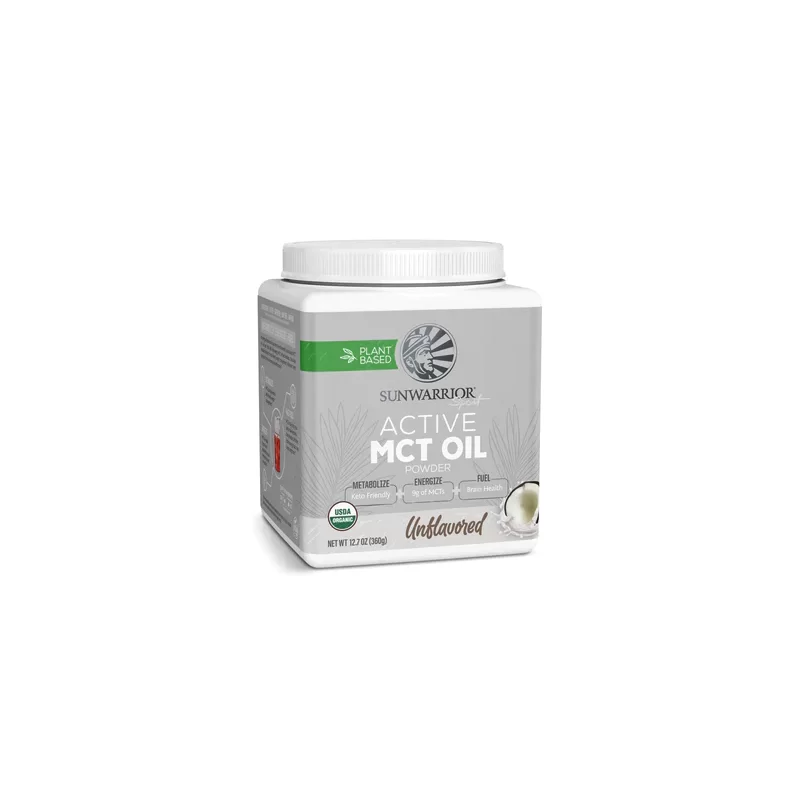 Sunwarrior Active MCT Oil Powder Steigere deine Energie und Ausdauer während des Trainings mit kraftvollem, pflanzlichem, biolog