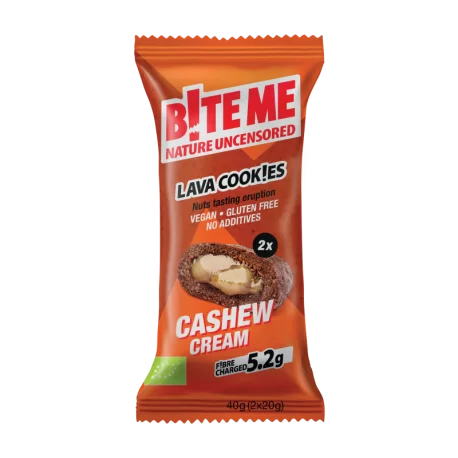 BITE ME - Die Bio-Kekse mit cremiger Nussbutter-Füllung. BITE ME - Die Bio-Kekse mit cremiger Nussbutter-Füllung.