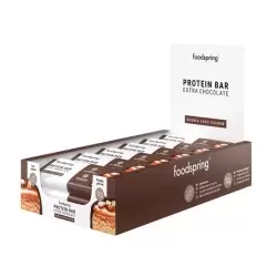 Foodspring Protein Bar Extra Chocolate | Ein proteinreicher Snack für zwischendurch