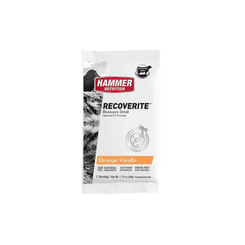 Hammer Recoverite 2.0 mit Tabioka vereint komplexe Kohlenhydrate und reines Molkeneiweiss im 3:1-Verhältnis.