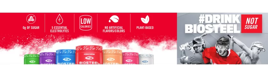 BioSteel Sportgetränk für NHL Hockeyspieler